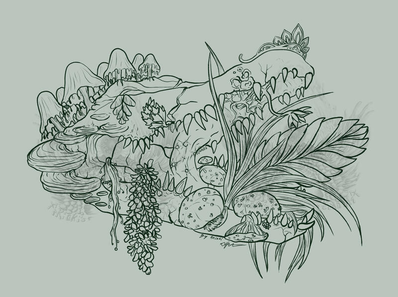 Lineart seul à titre de comparaison